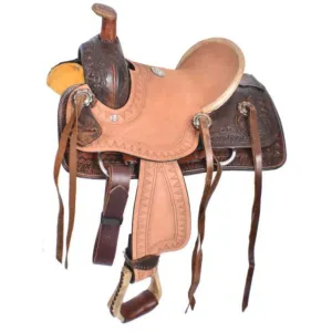 10" DOUBLE T  PONY HARD SEAT ROPER STYLE SADDLE