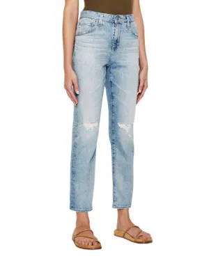 AG Jeans Ex-Boyfriend Slim Destructed Jeans
