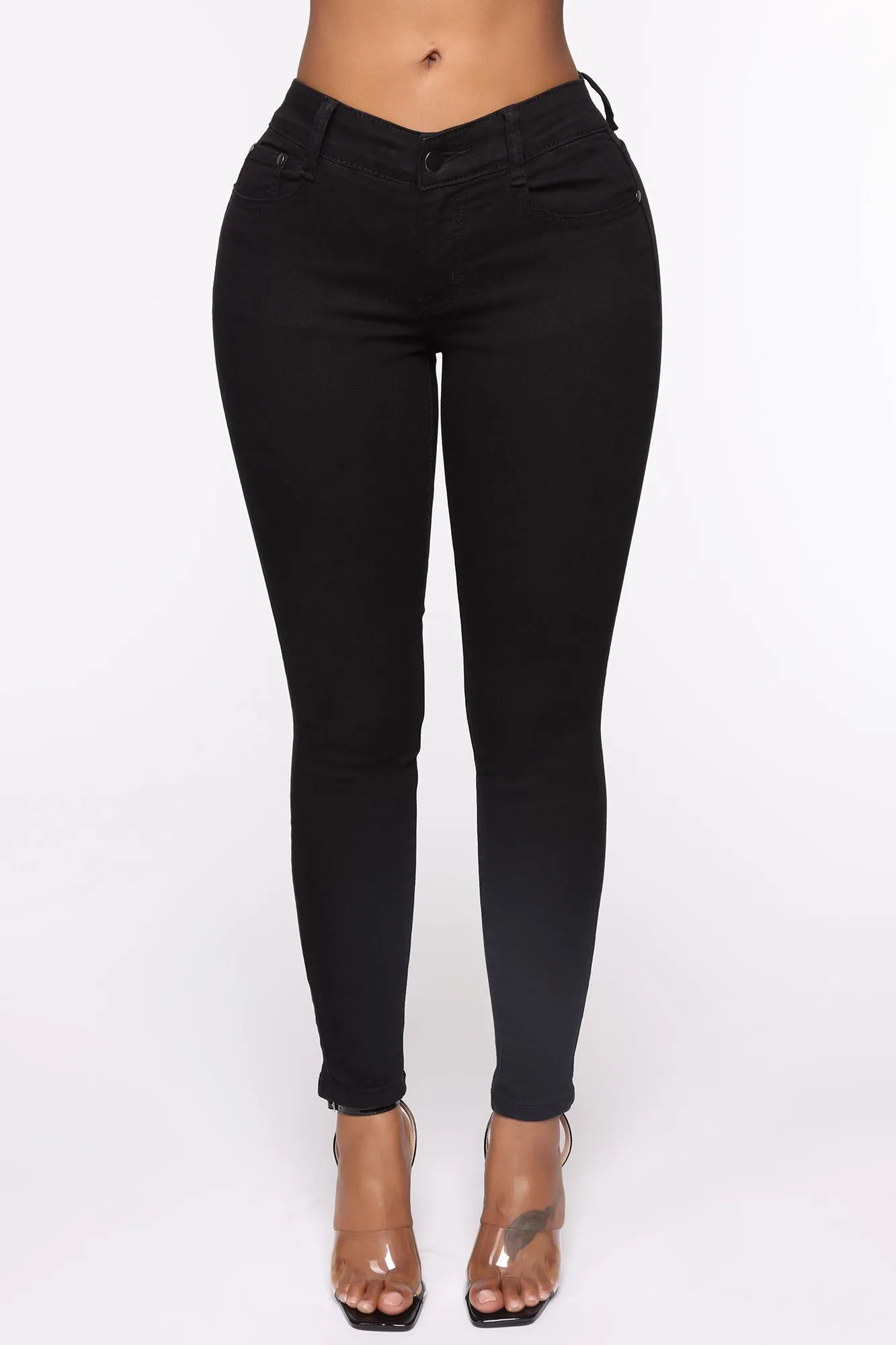 All The Booty Ripped Skinny Jeans - Black