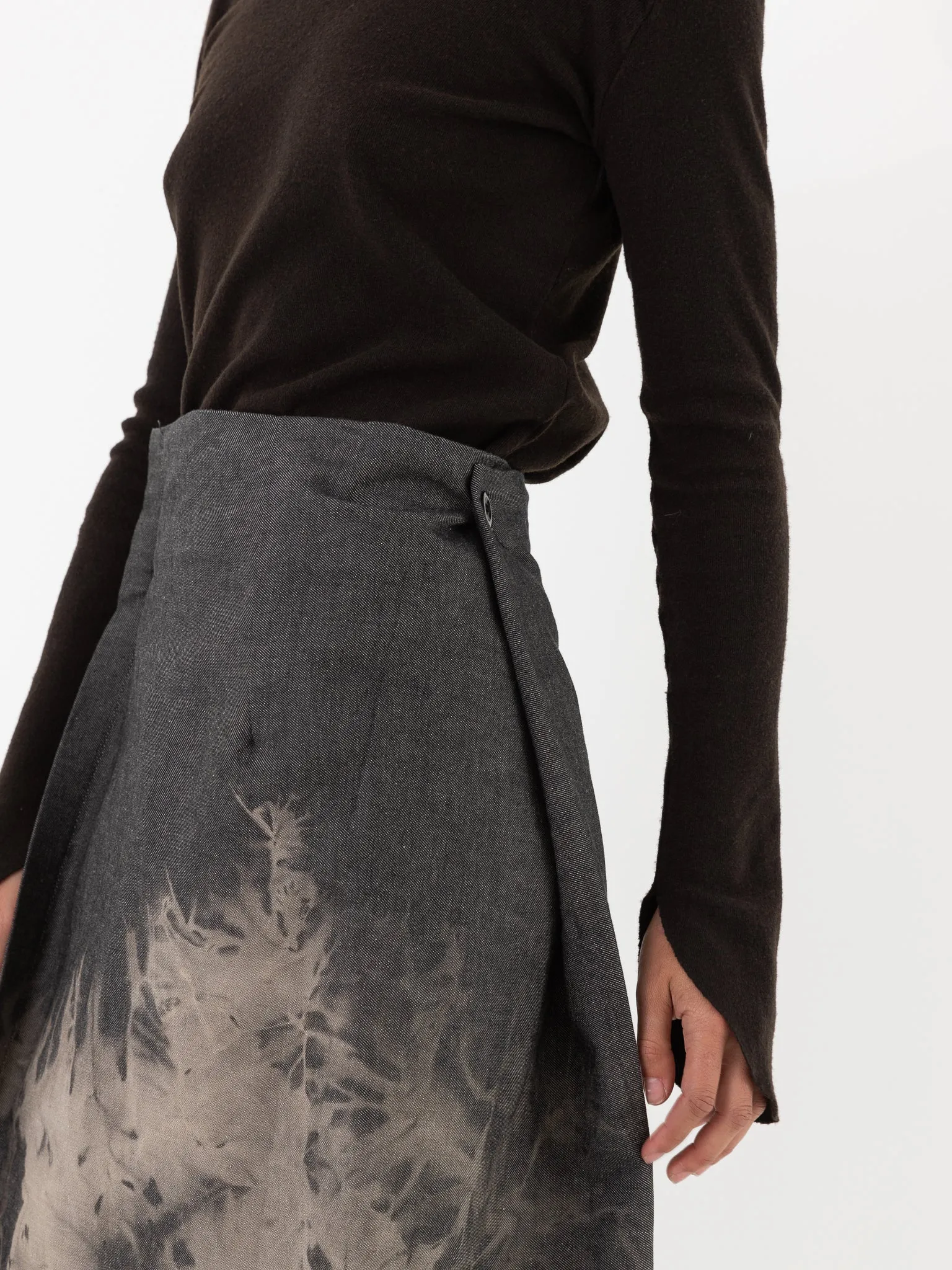 Atelier Suppan Denim Apron Skirt