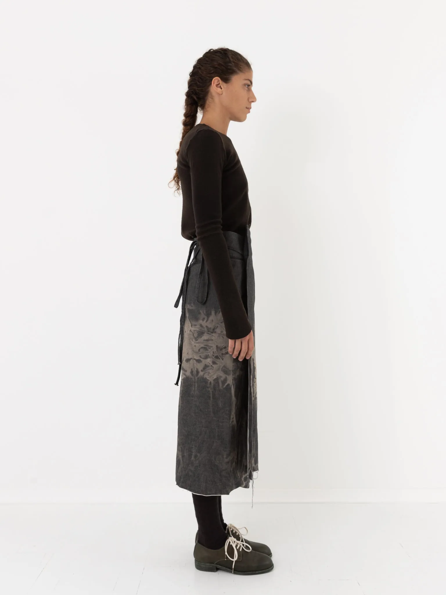 Atelier Suppan Denim Apron Skirt