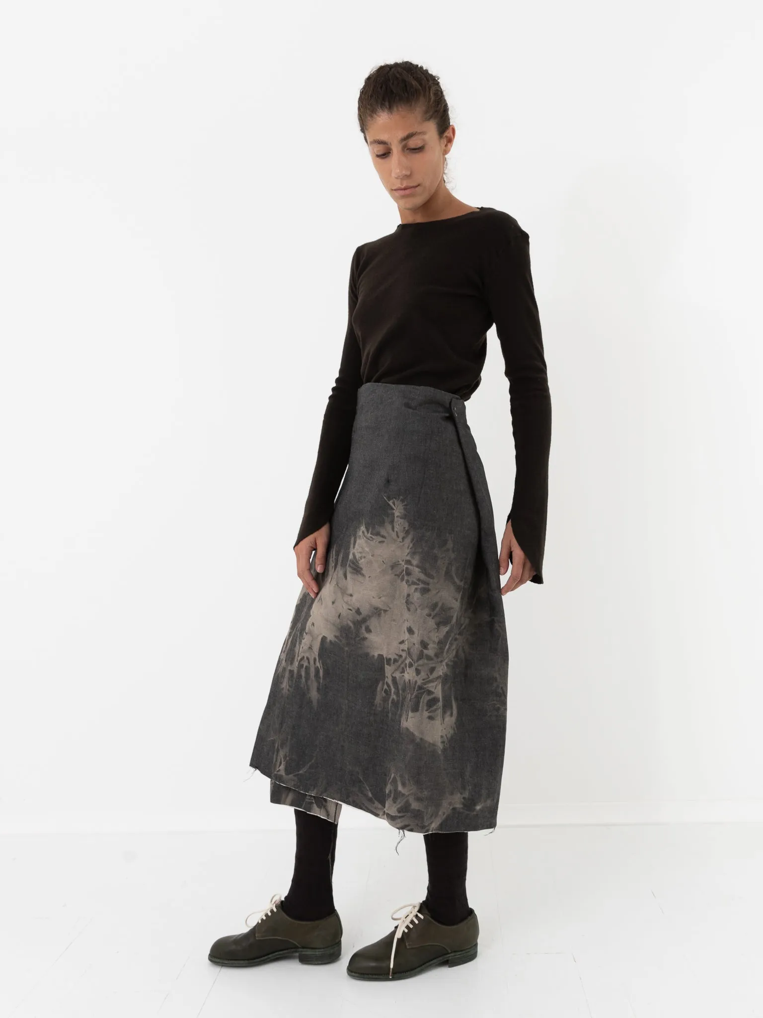 Atelier Suppan Denim Apron Skirt