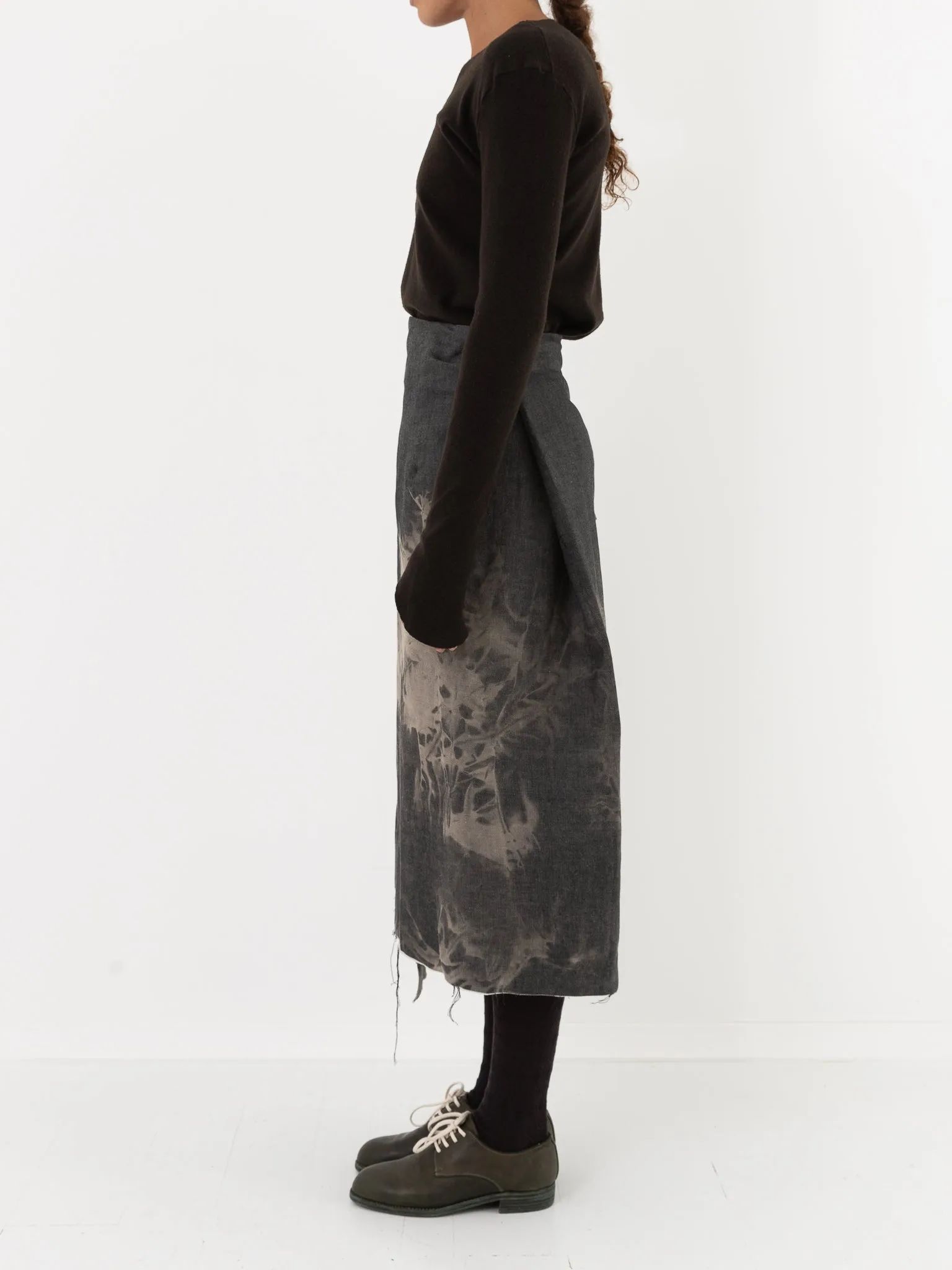 Atelier Suppan Denim Apron Skirt
