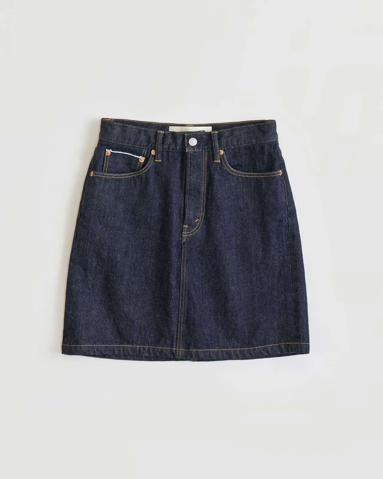 DENIM MINI SKIRT