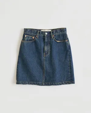 DENIM MINI SKIRT