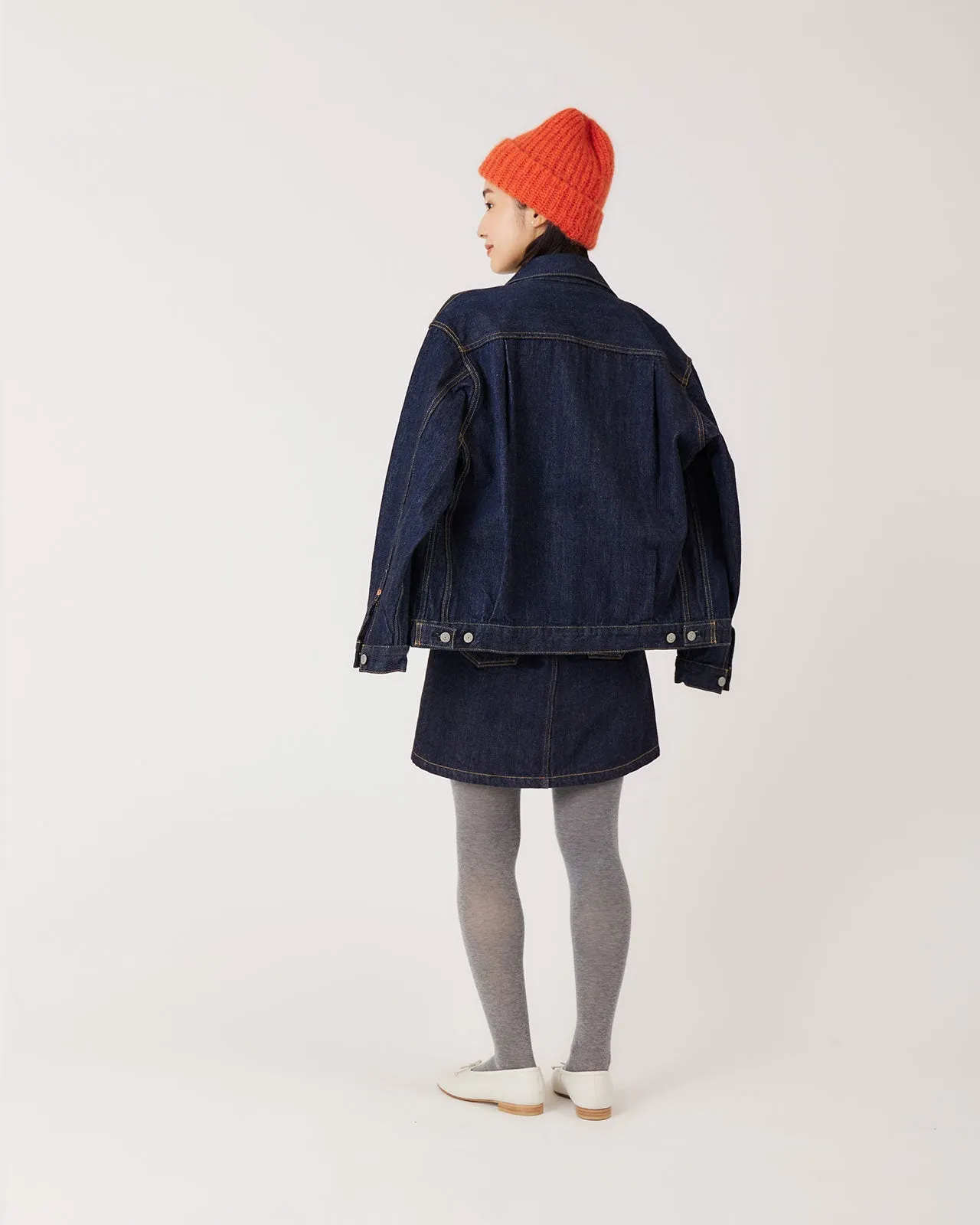 DENIM MINI SKIRT