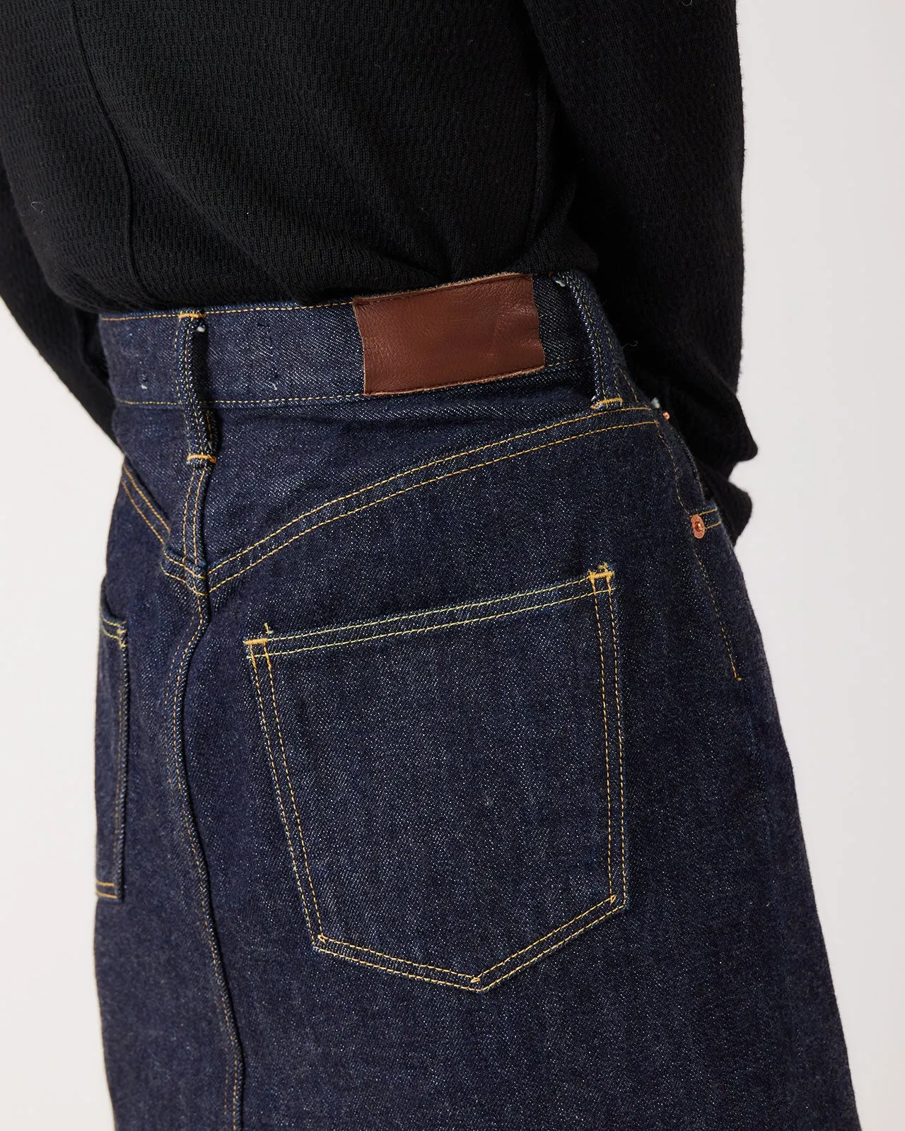DENIM MINI SKIRT