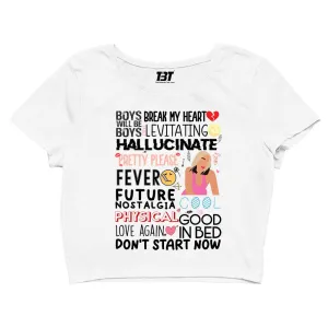 Dua Lipa Crop Top - Dua's Discography