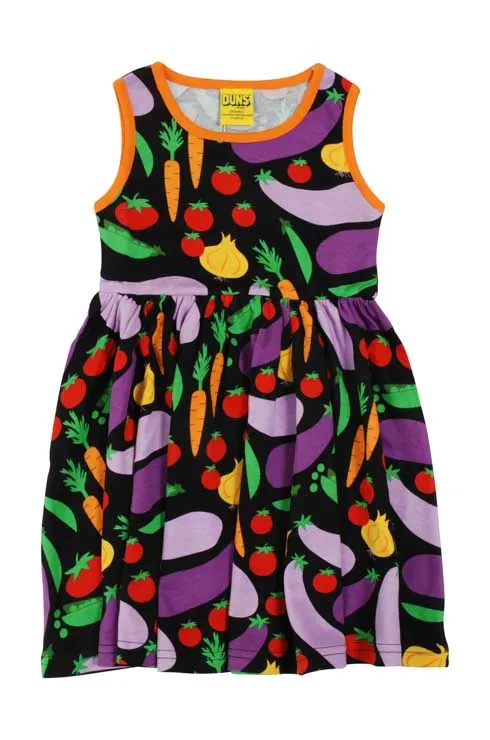 DUNS Sleeveless Gathered Dress - Cultivate Black