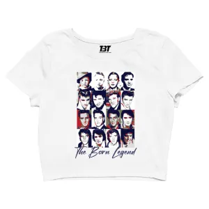 Elvis Presley Crop Top - The Born Legend