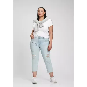GP Slim Ripped Boyfriend Jeans