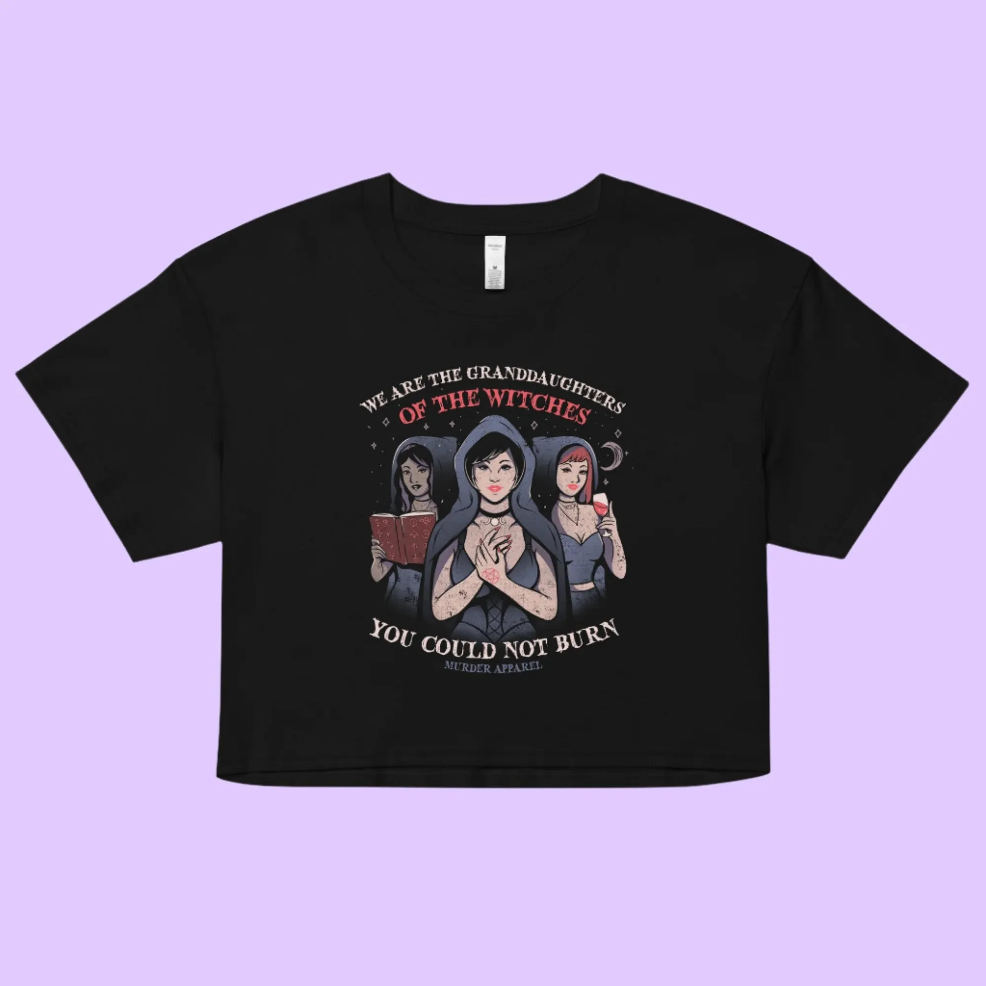 Granddaughters Of Witches Crop Top