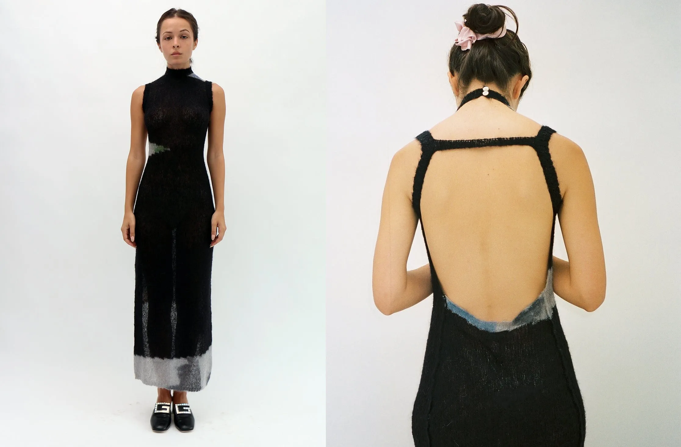 Ink Composition Dress