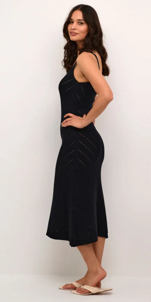Kaffe Knit Chevron Dress