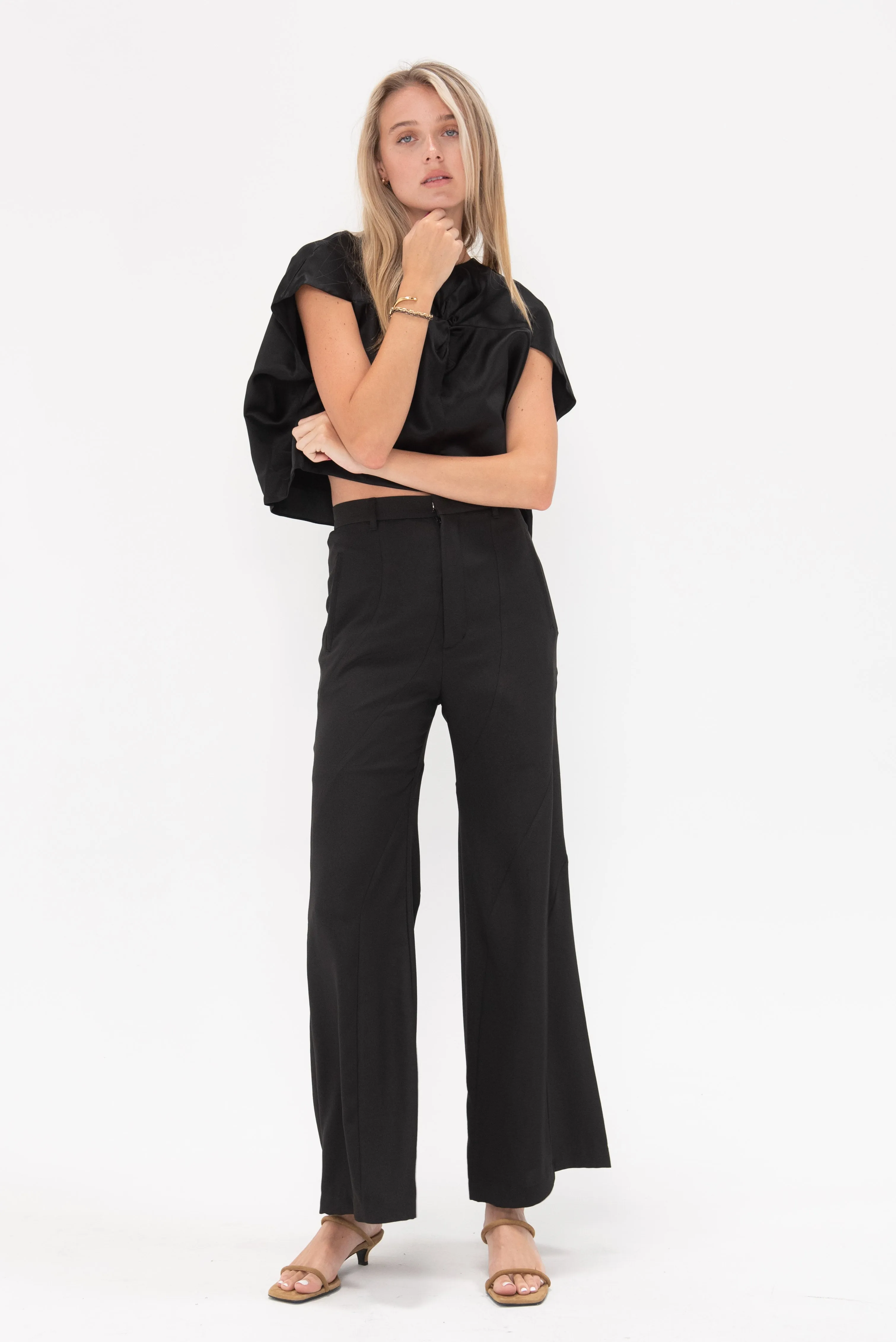 Kirsti Spiral Flare, Black