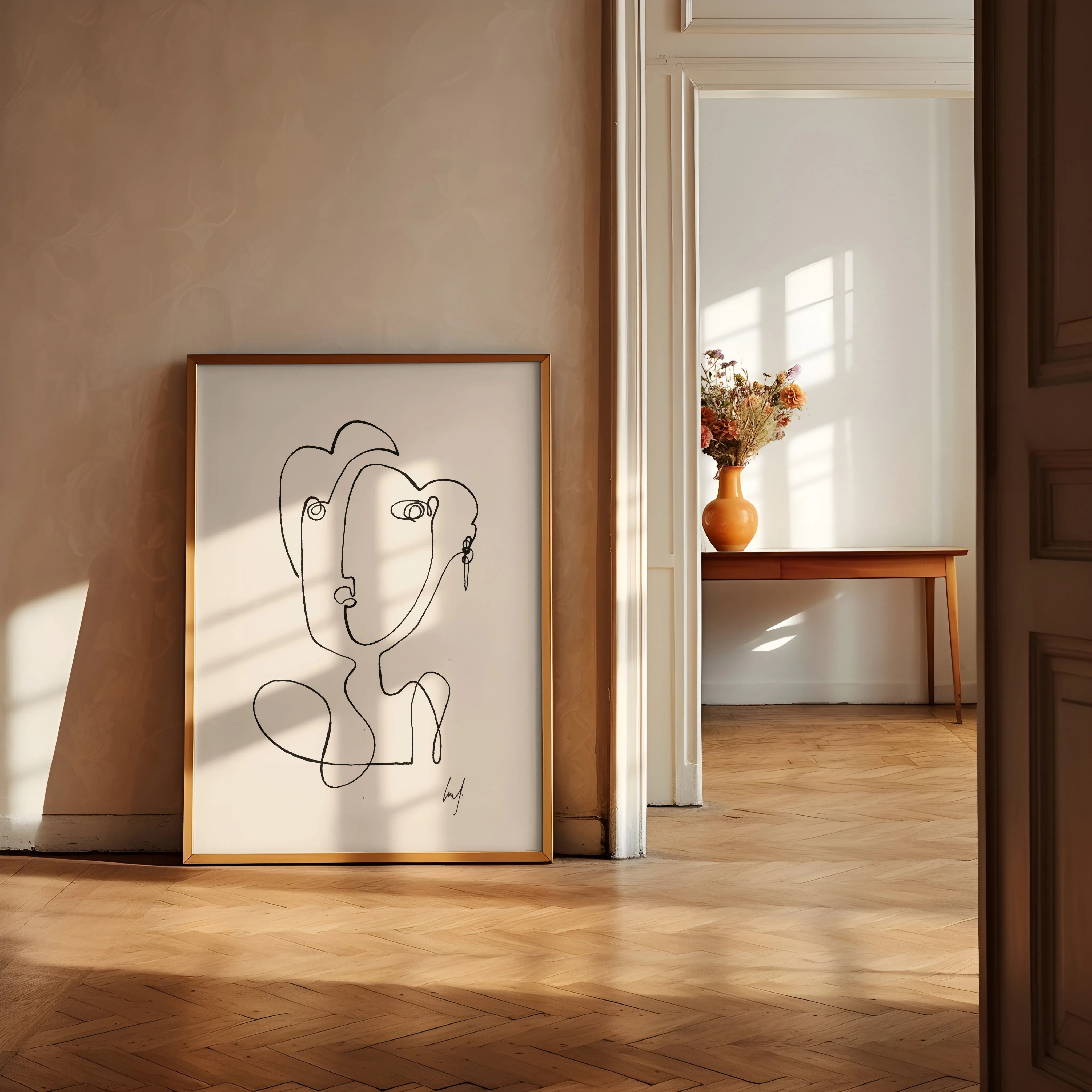 Kunstdruck - Art Line | Gentlewoman