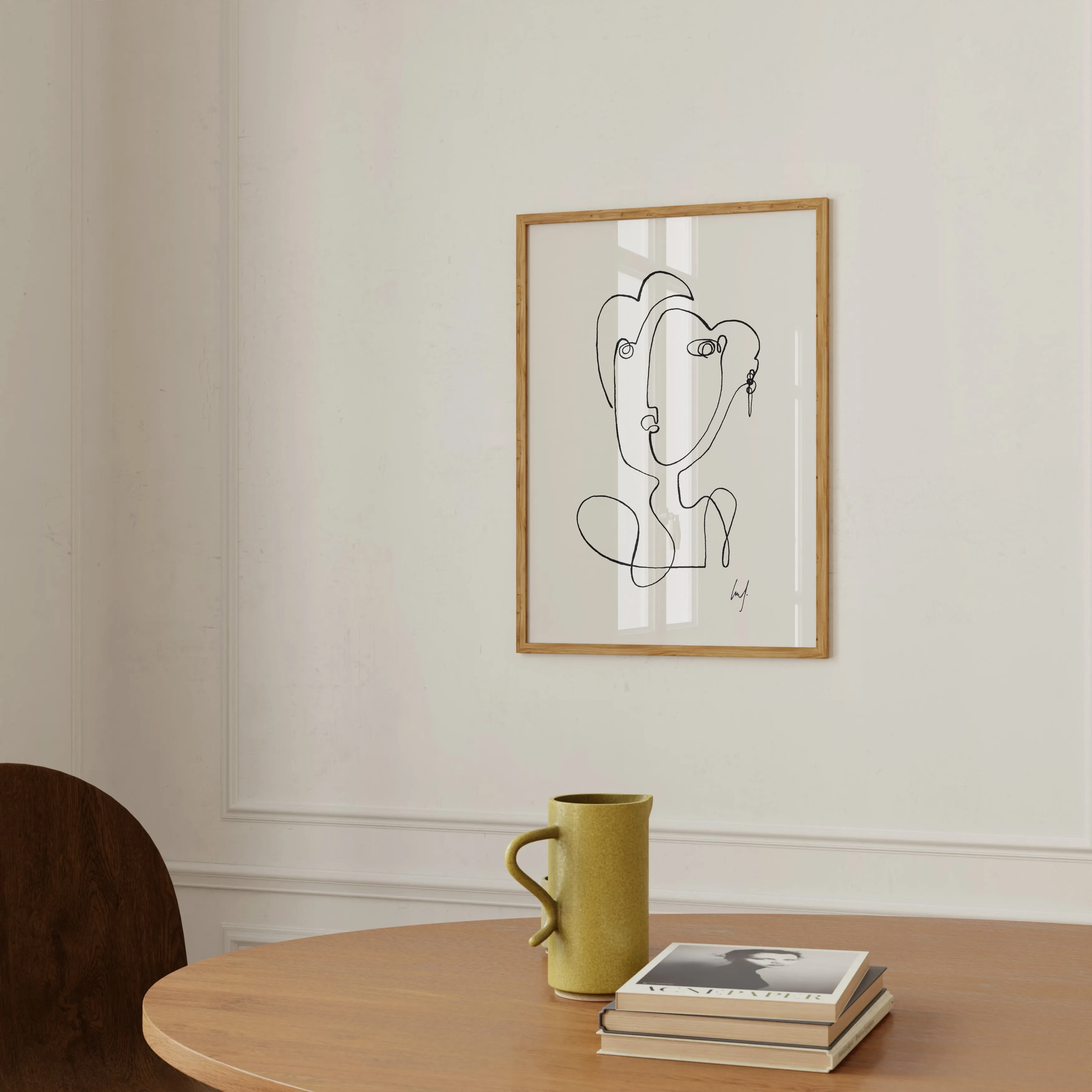 Kunstdruck - Art Line | Gentlewoman