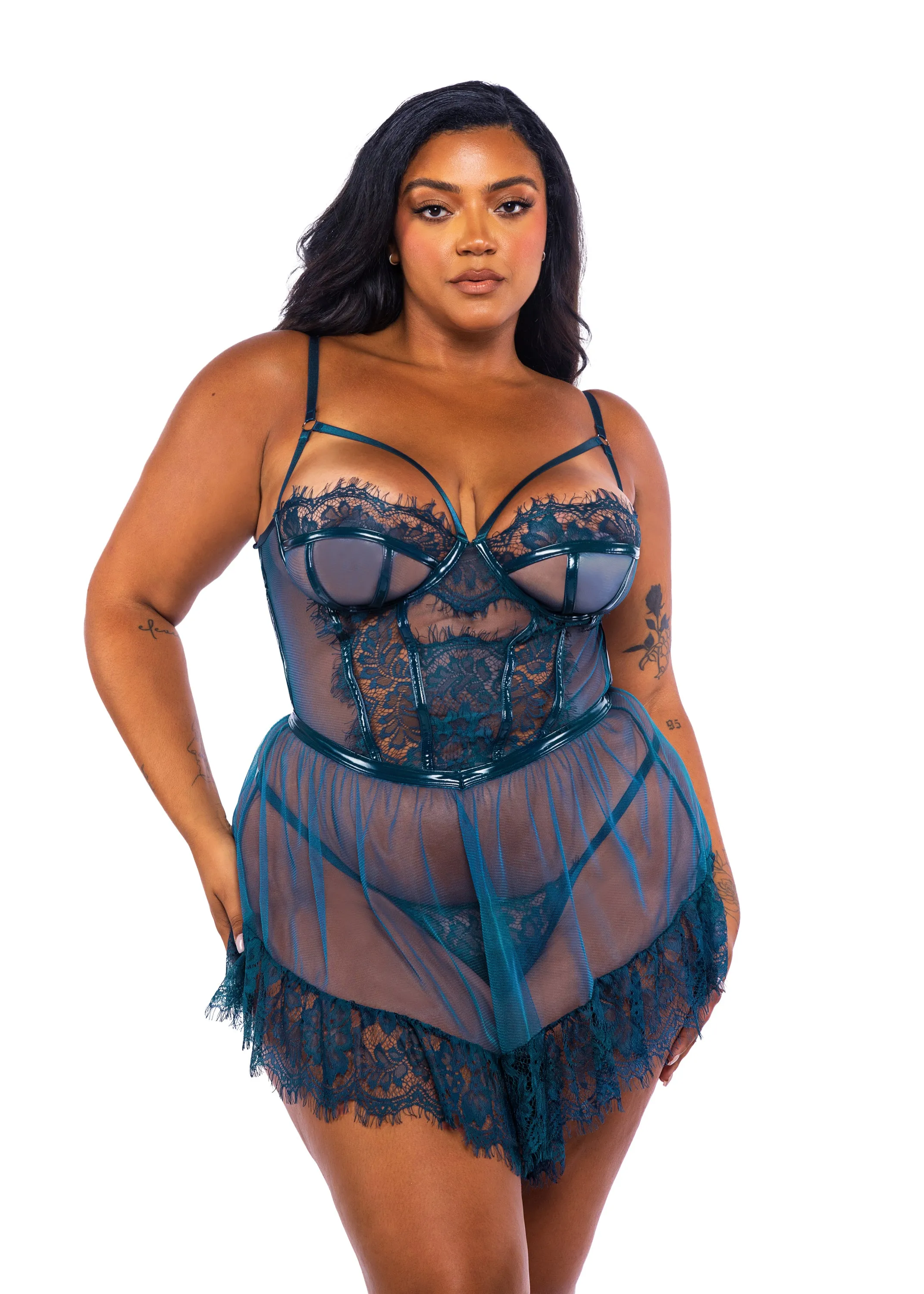 LI707 - Eden Babydoll 2-Piece Set
