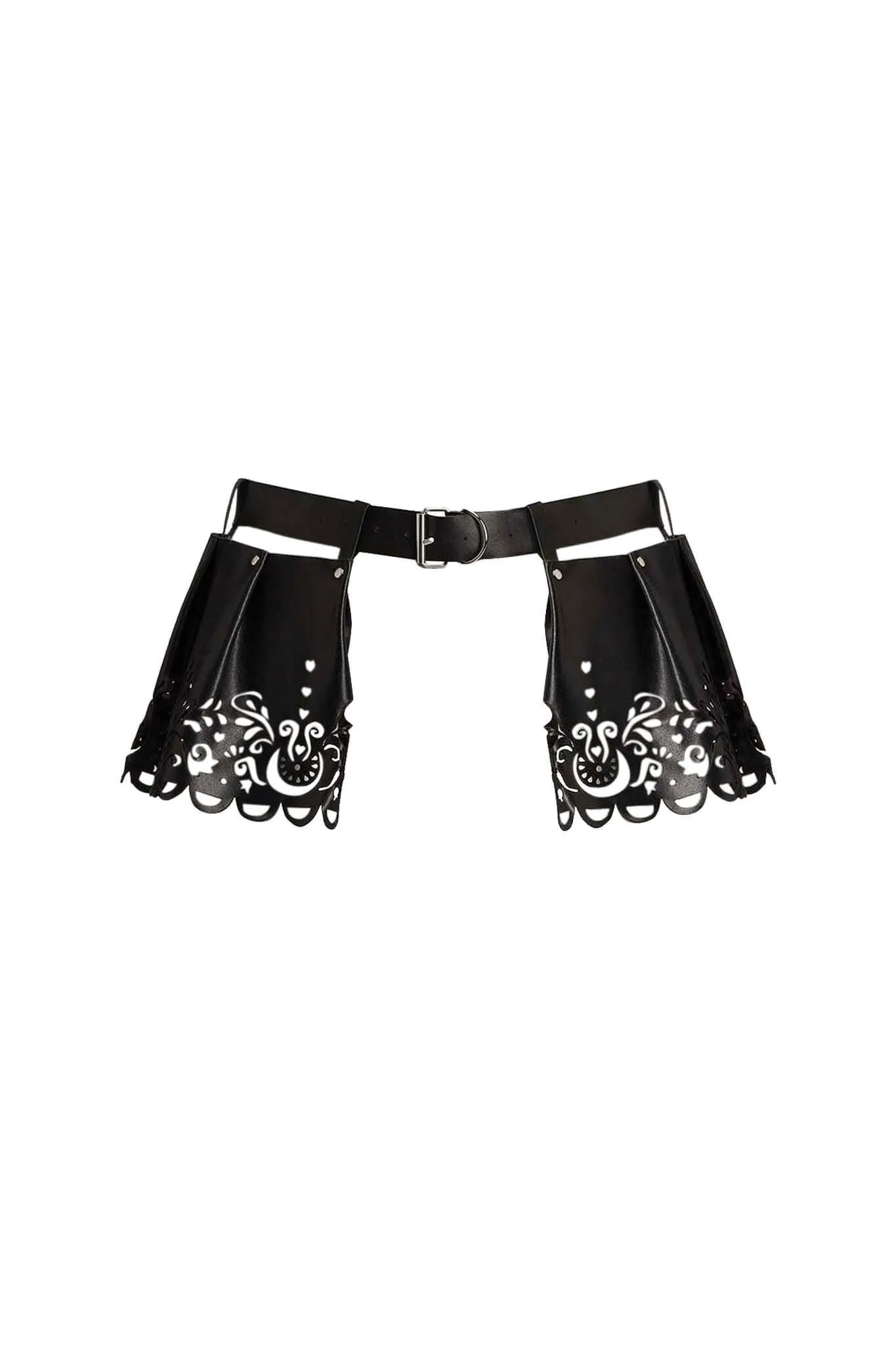 Lilly Leather Skirt