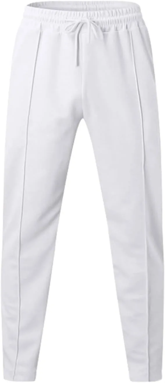 Men'sSweatpants Casual Straight Leg Elastic Waist Joggers Outdoor Jogging Yoga Dress Pants for Men with Pockets