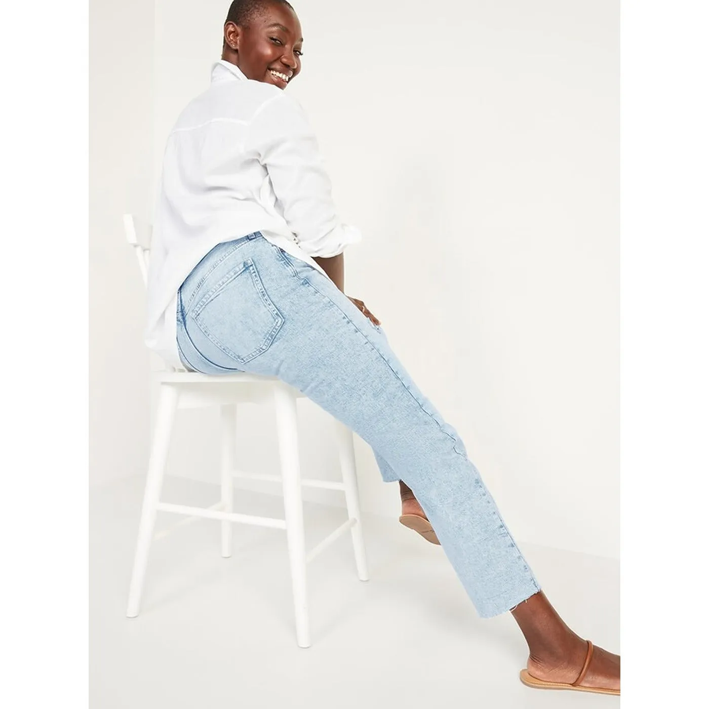 ON Extra High Ripped Jeans