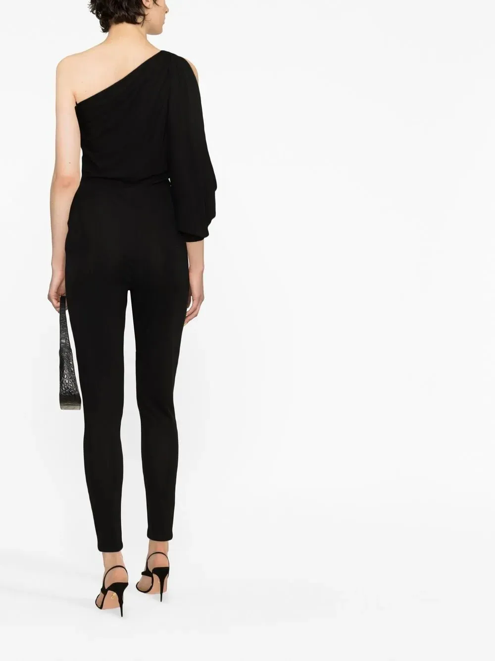 one-shoulder jumpsuit