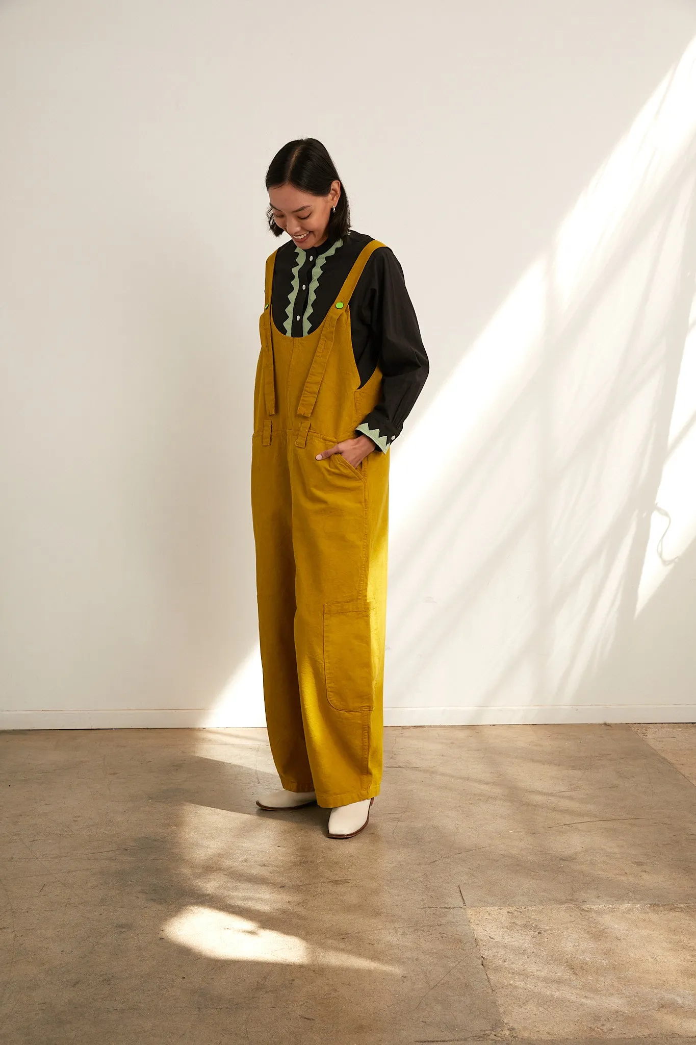 Overalls -Split Pea