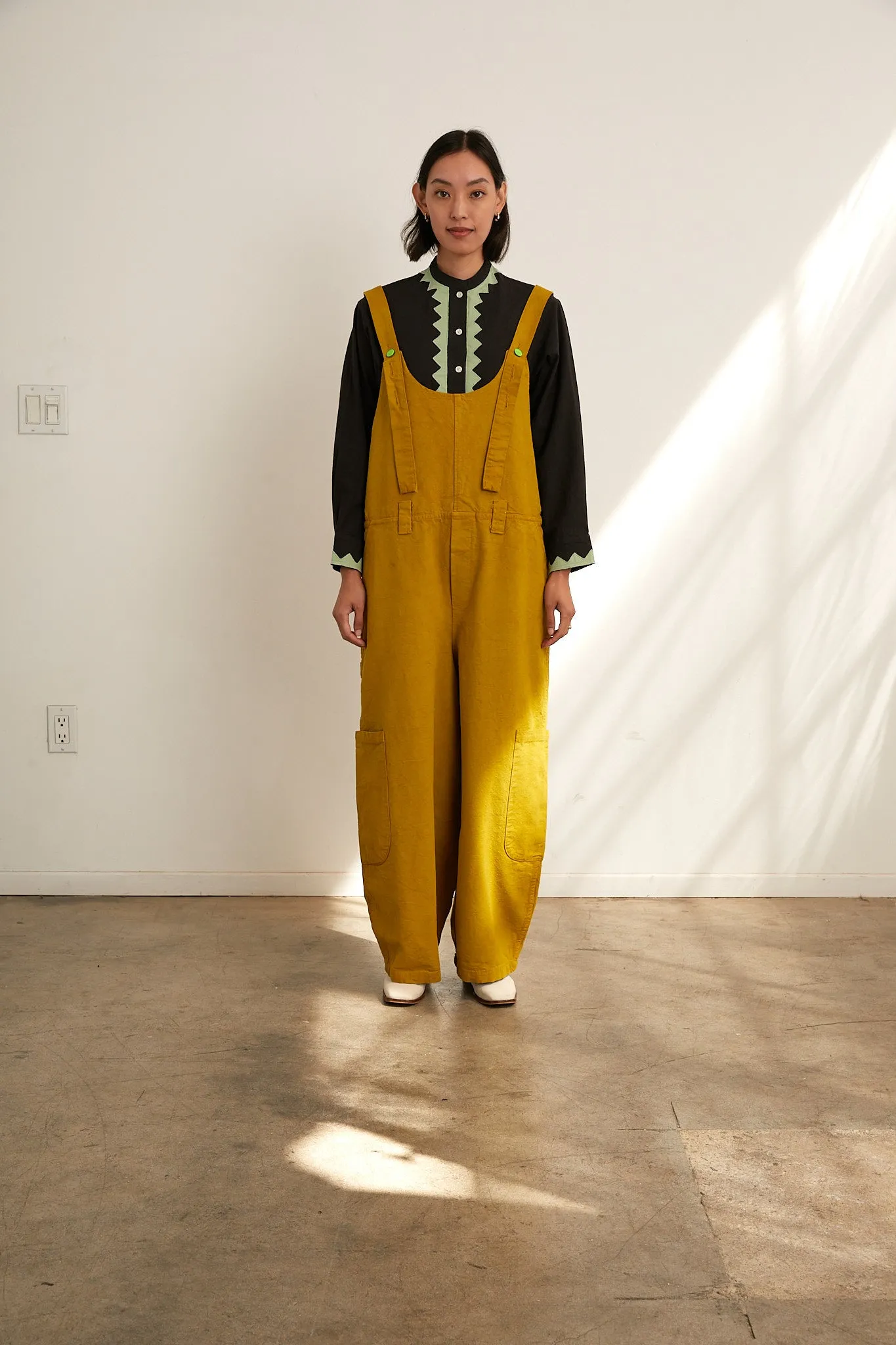 Overalls -Split Pea