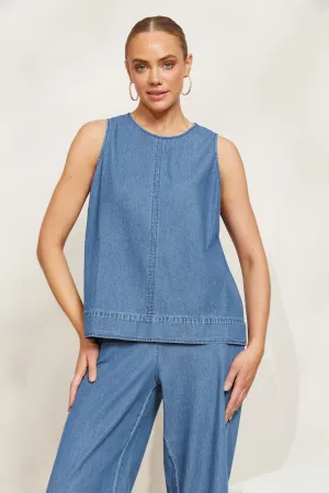 Playa Tank - Denim
