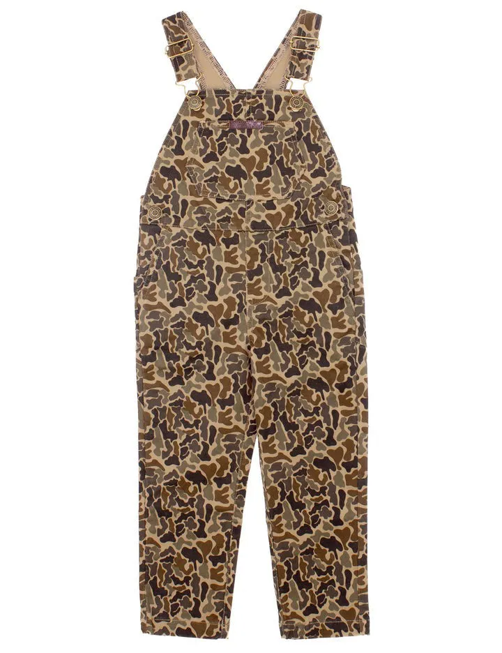 Properly Tied Vintage Camo Harvest Overalls 5109