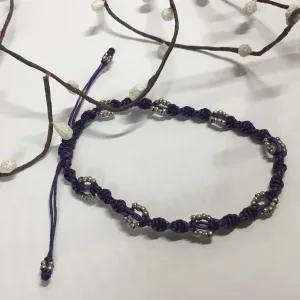 Purple Dayz  Anklet - VANK111