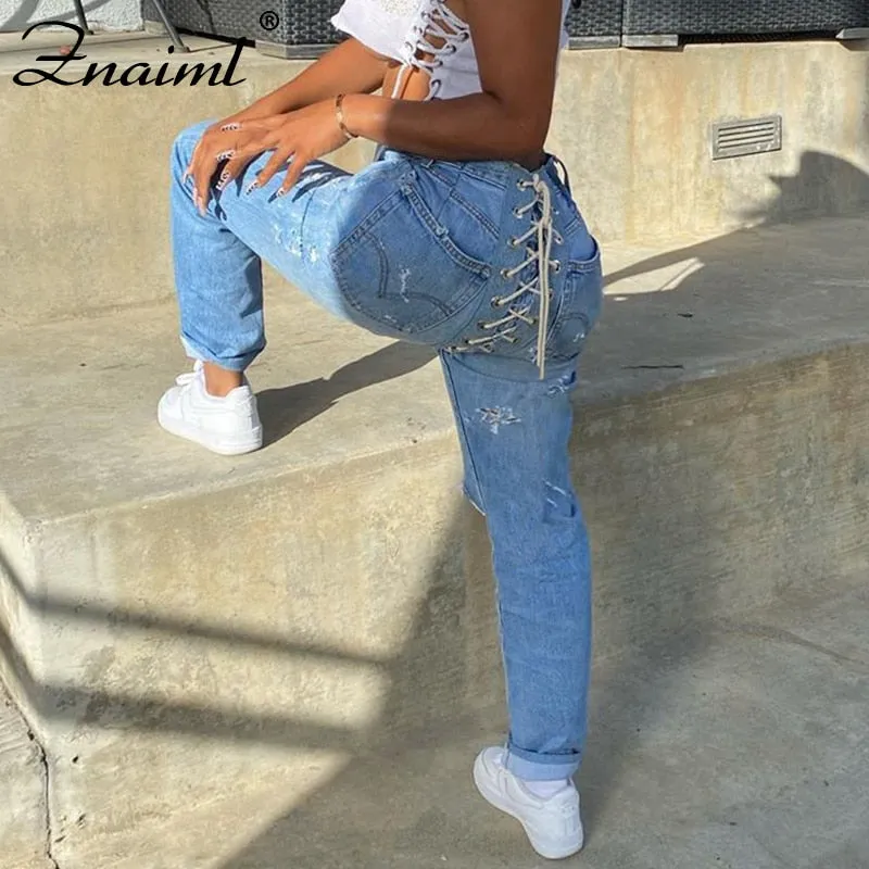"Valentina" High Waist Bubble Butt Jeans