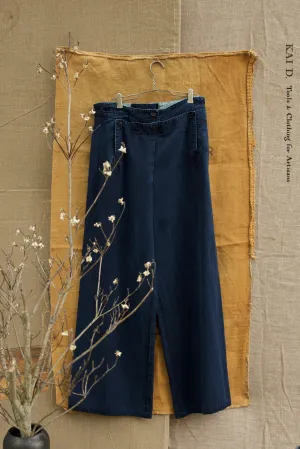 Sailor Pants - Stone Washed indigo -  M, L