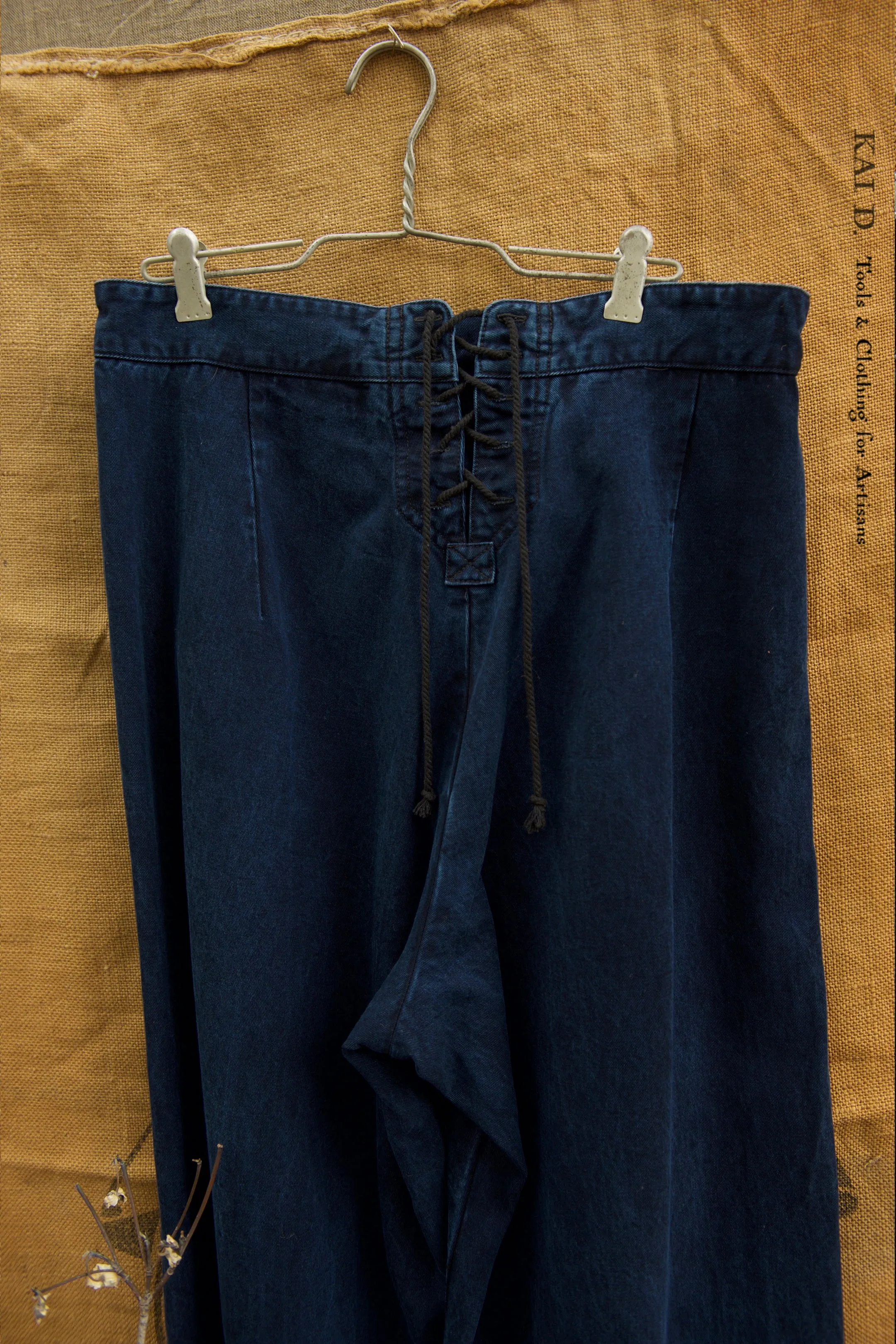 Sailor Pants - Stone Washed indigo -  M, L