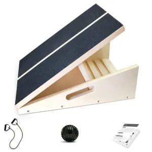 Slant Board Calf Stretcher Ankle Stretcher Calf Stretch Wedge Adjustable Incline Board