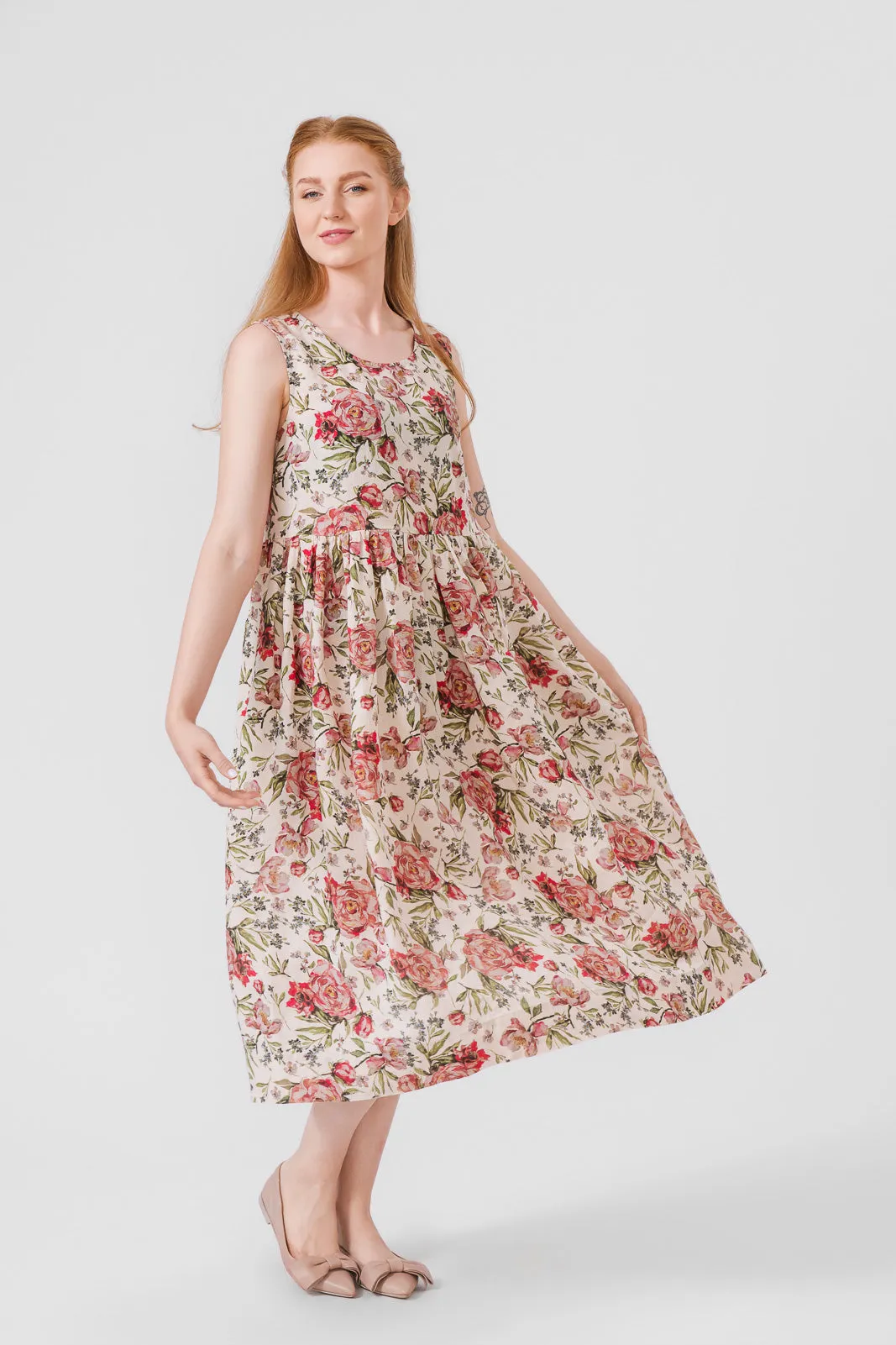 Smock Dress, Sleeveless