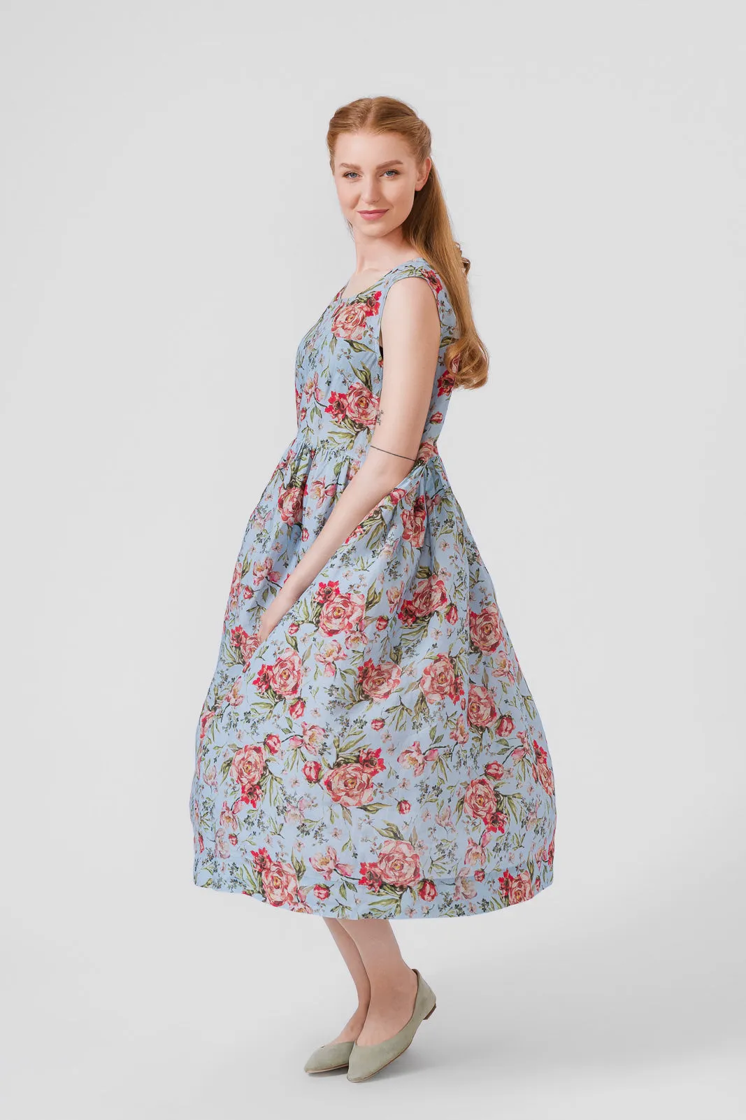Smock Dress, Sleeveless