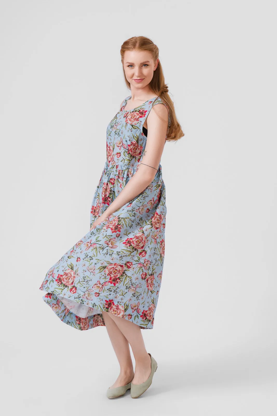 Smock Dress, Sleeveless