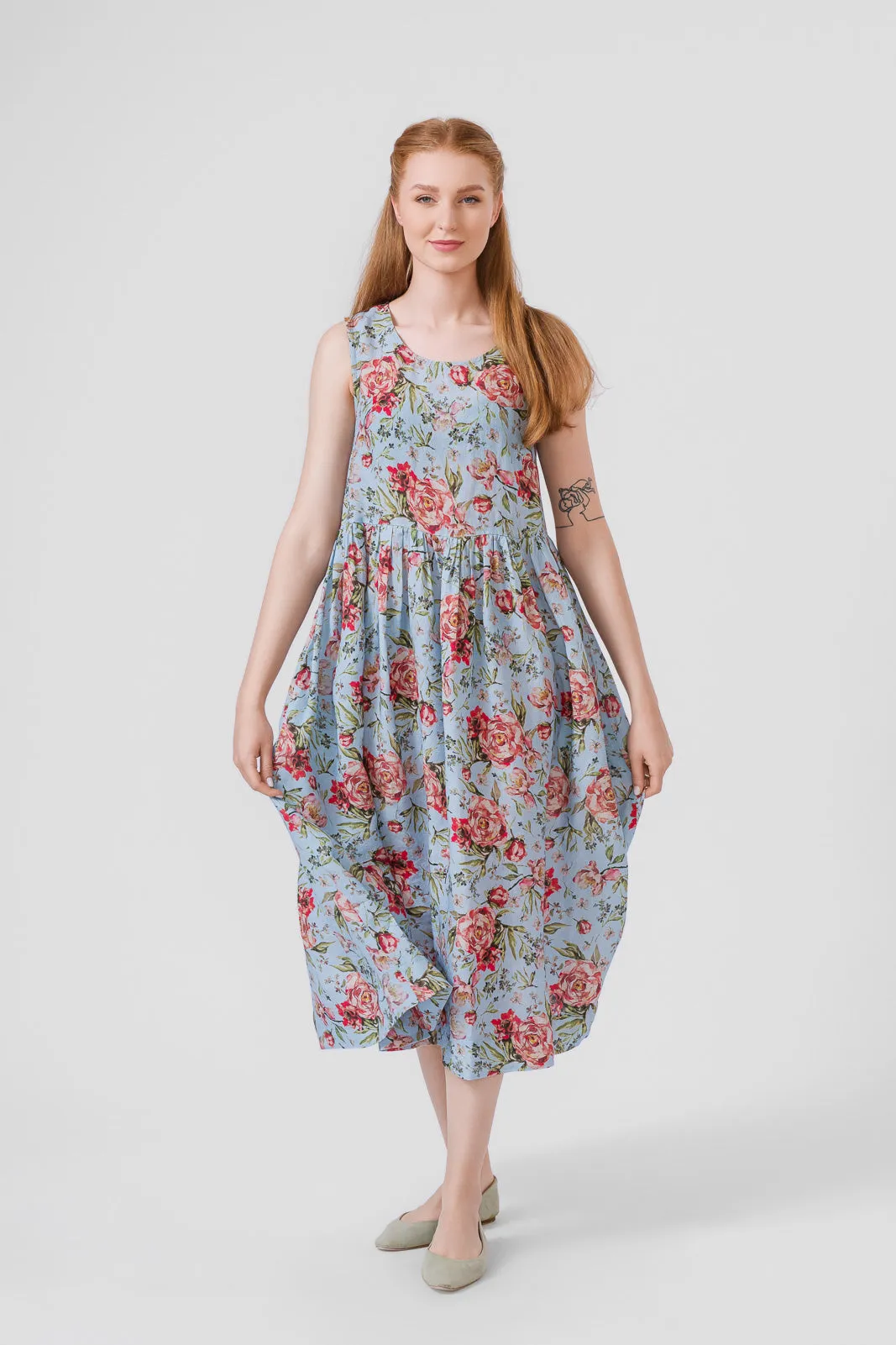 Smock Dress, Sleeveless