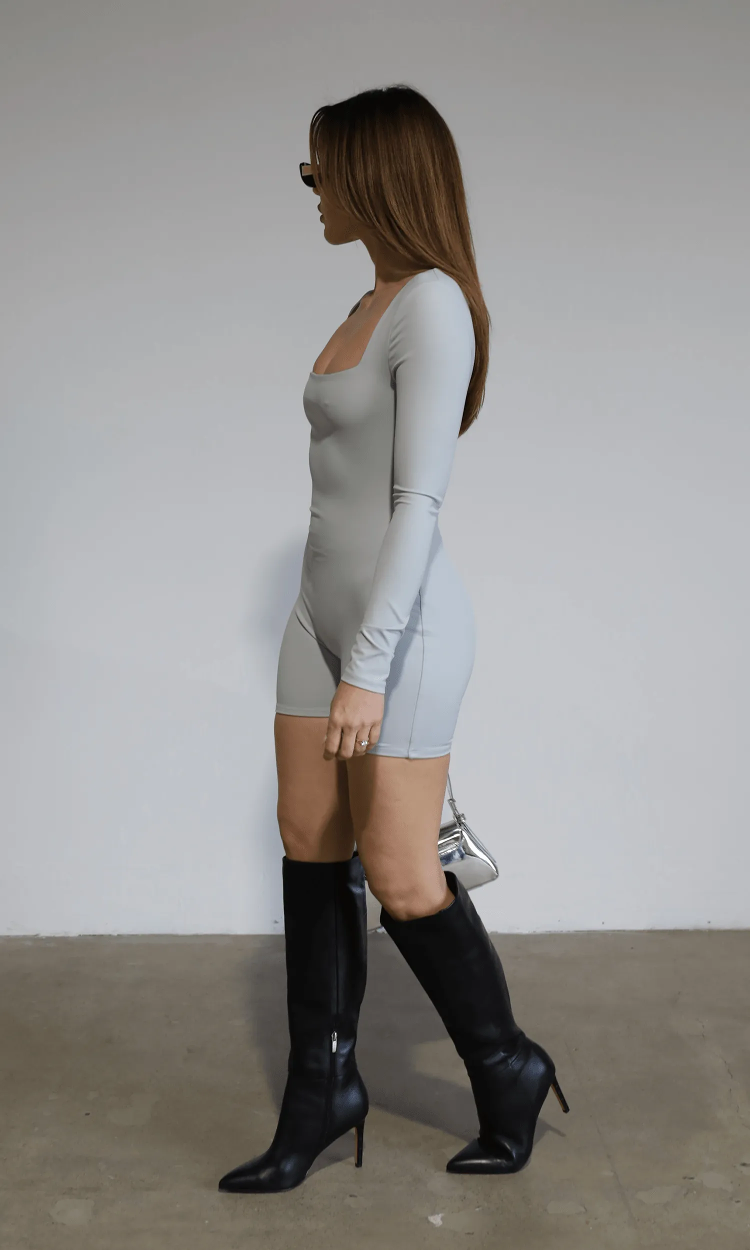 Stone Cold Romper - FINAL SALE