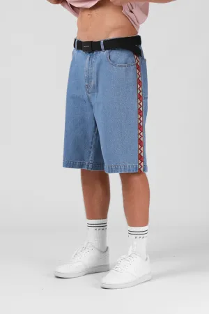 Tape Denim Short  - Classic Blue