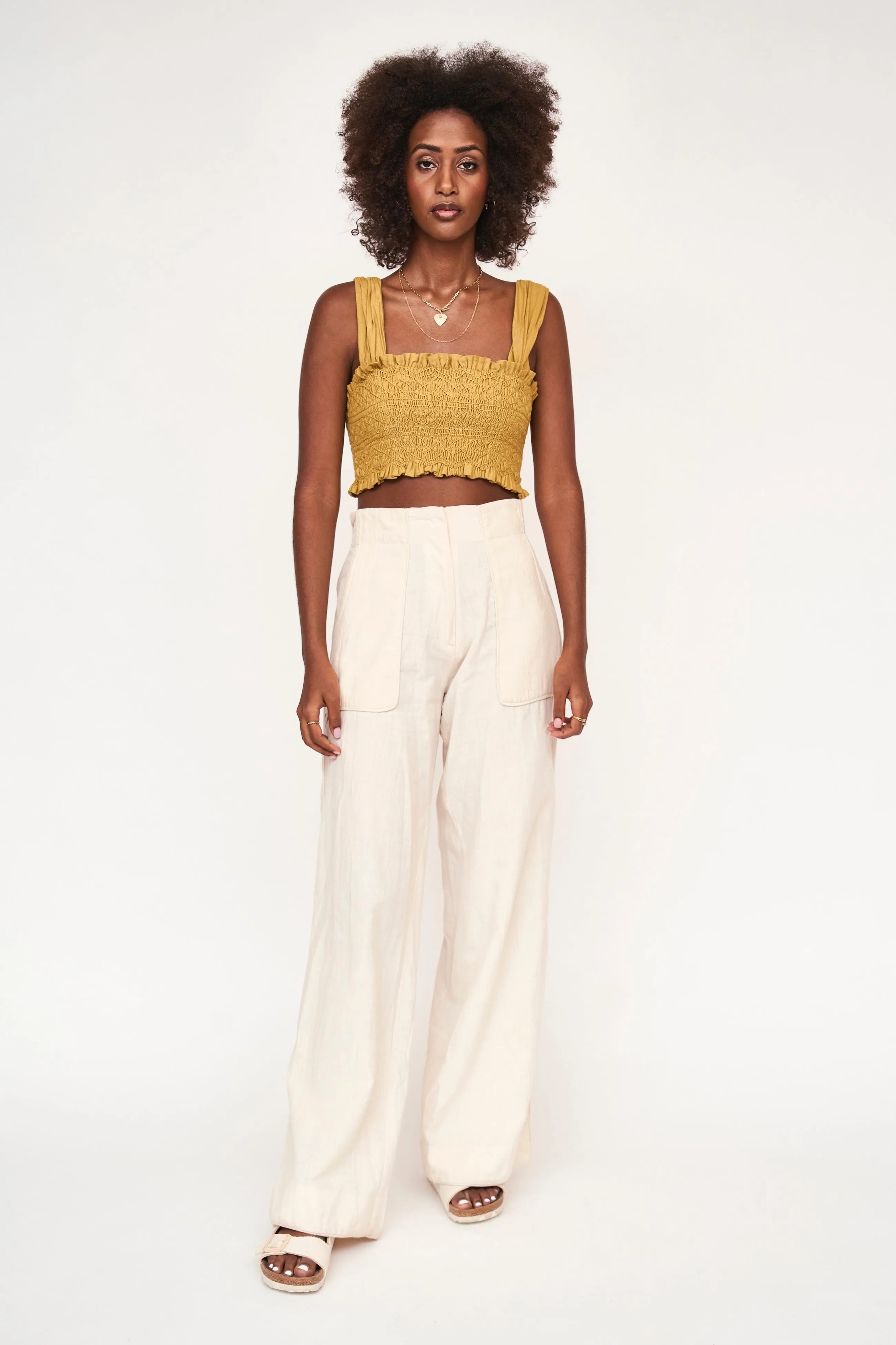 Tivot Pant in Parchment