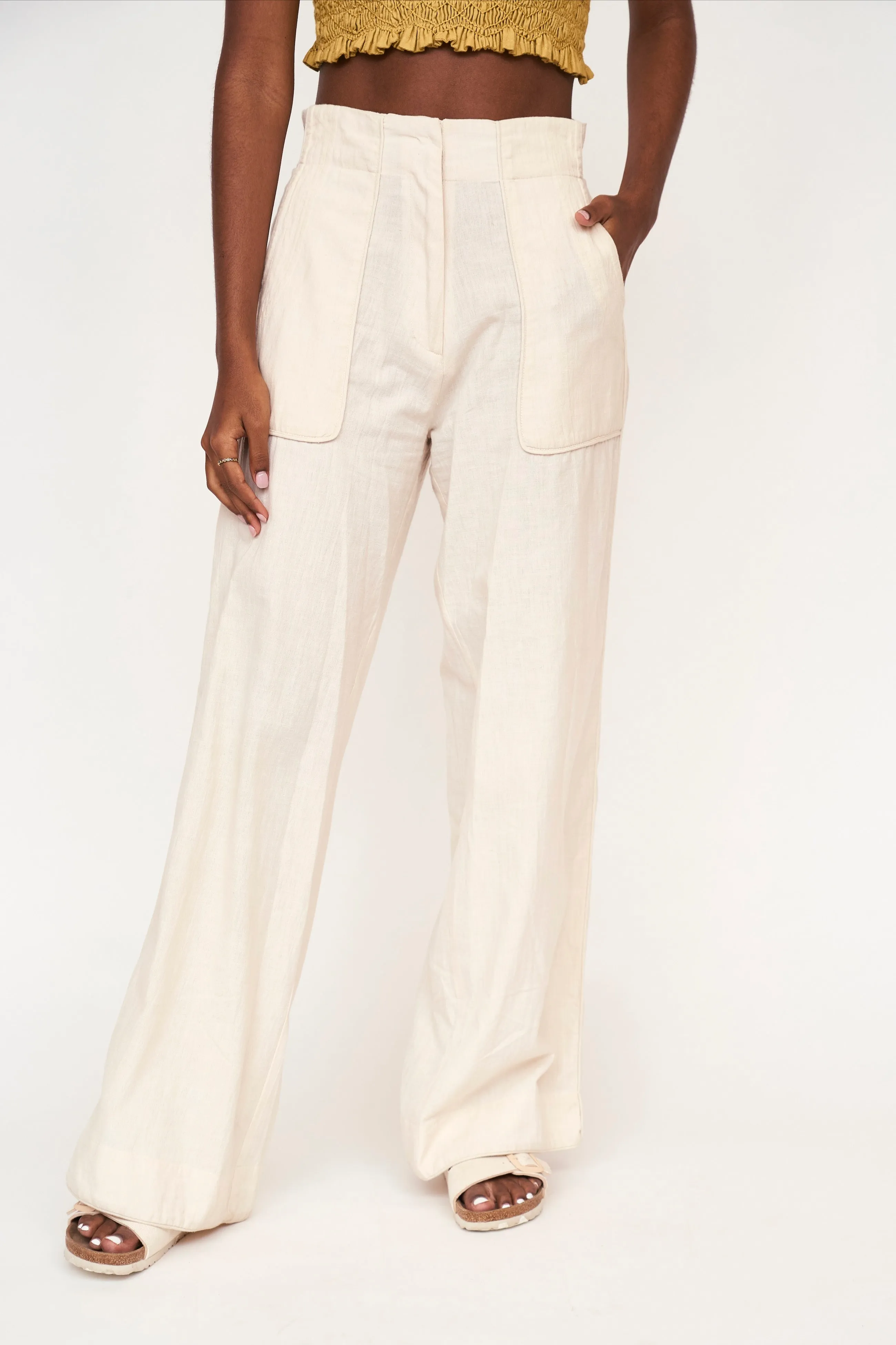 Tivot Pant in Parchment