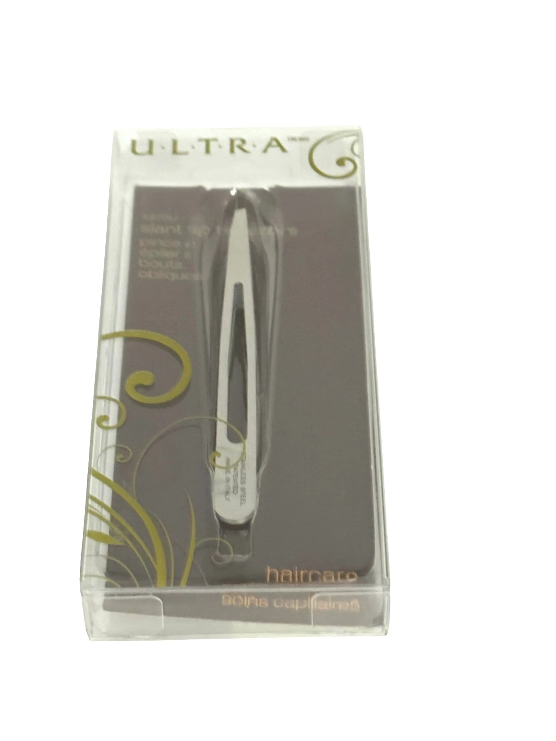Tweezers Slant Tip Stainless Steel 3.75"