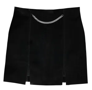 VEGAN LEATHER  MINI SKIRT