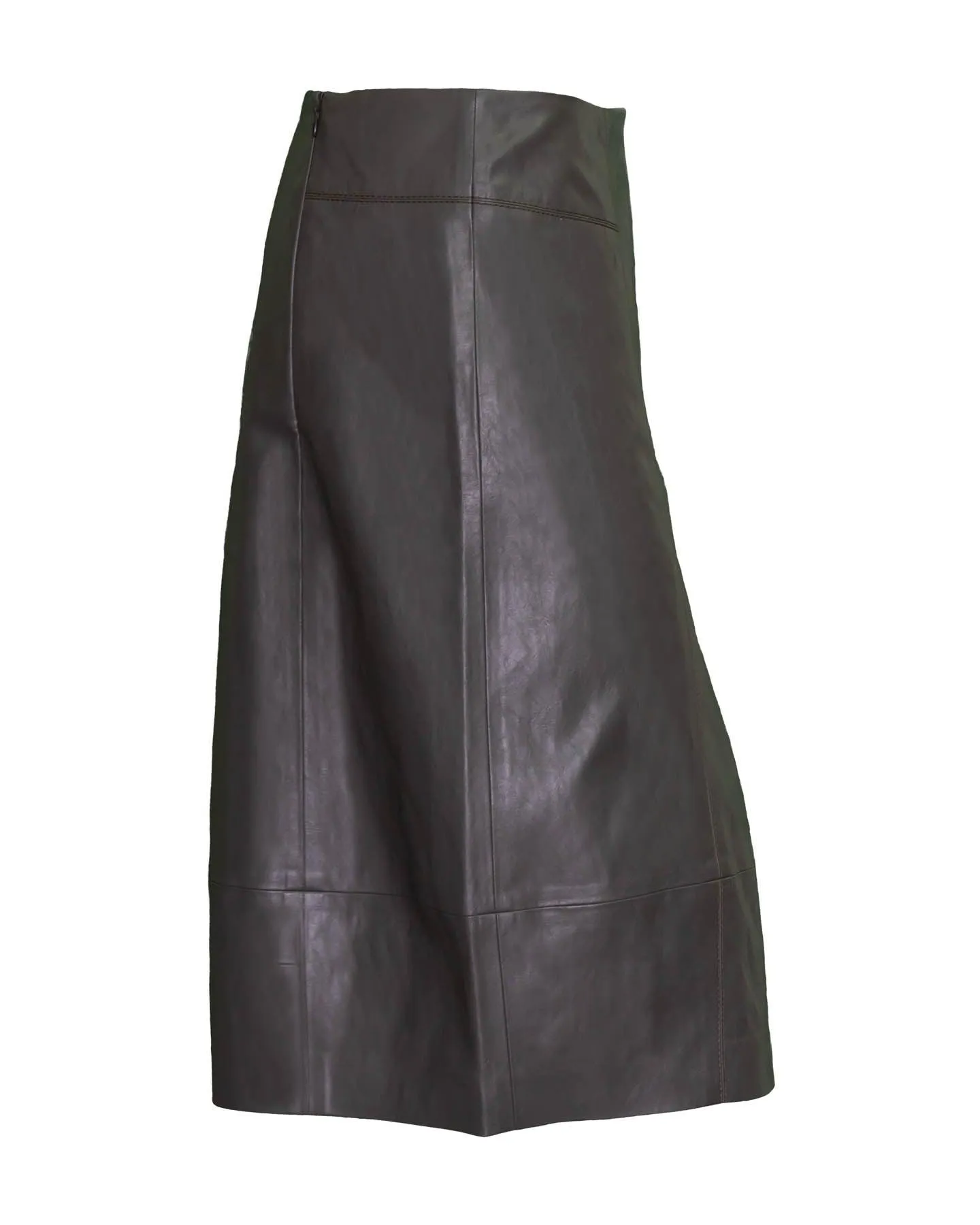Vegan Leather Skirt