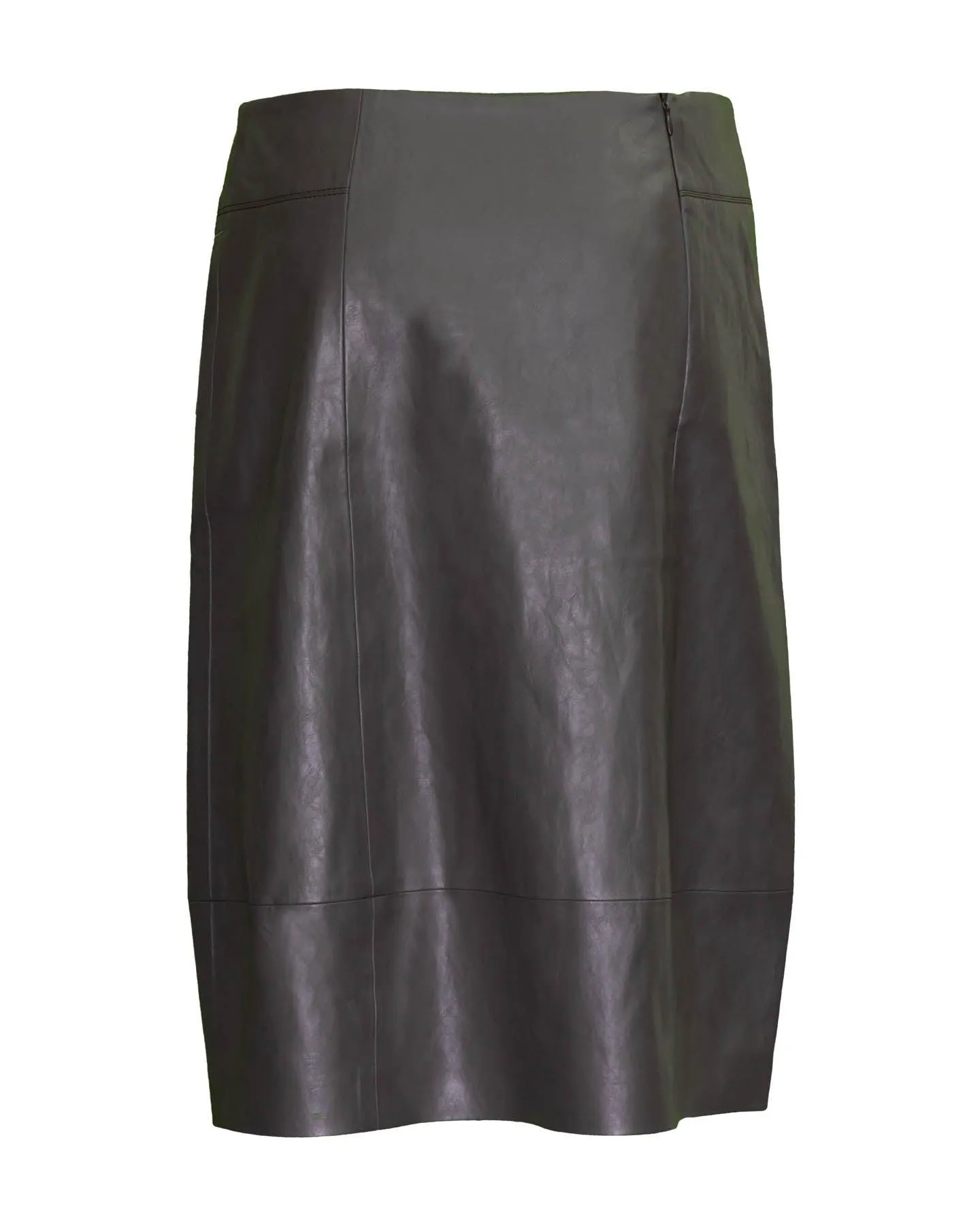 Vegan Leather Skirt