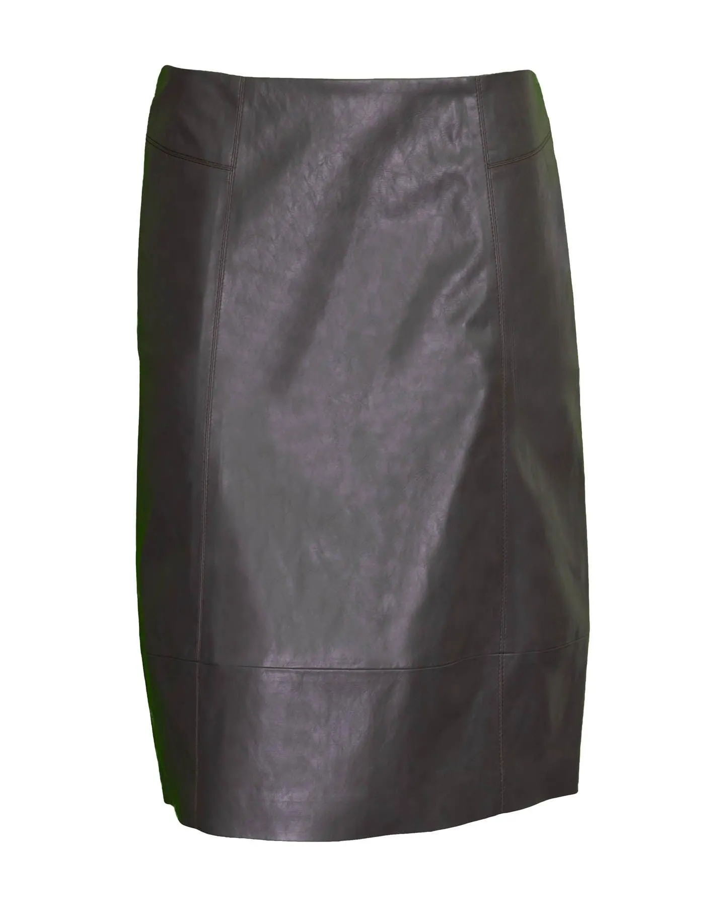 Vegan Leather Skirt
