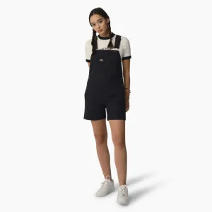 Women's Relaxed Fit Duck Bib Shortalls, 4"