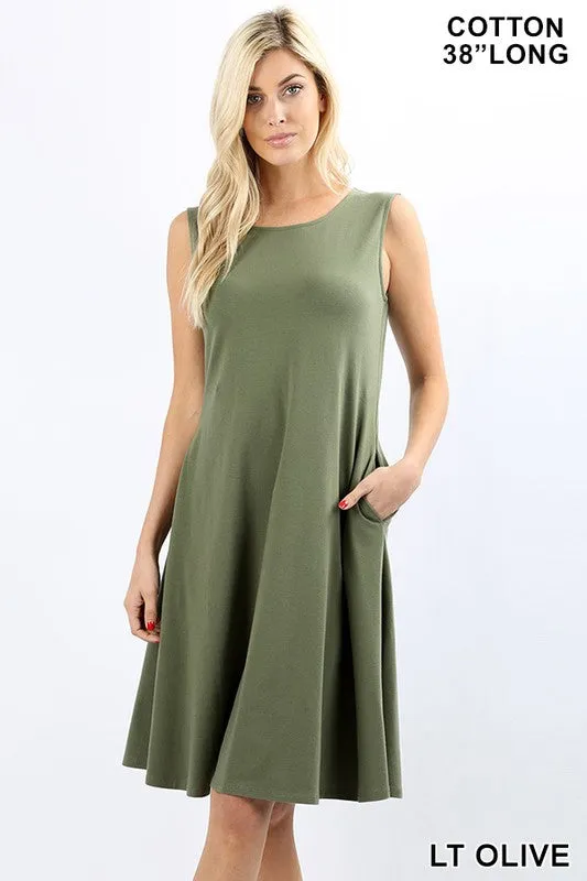 ZE12 - SLEEVELESS DRESS